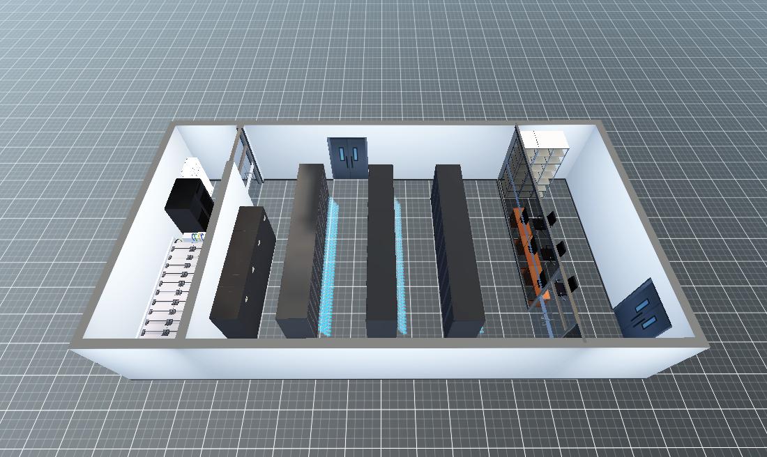 方正印刷版机房图