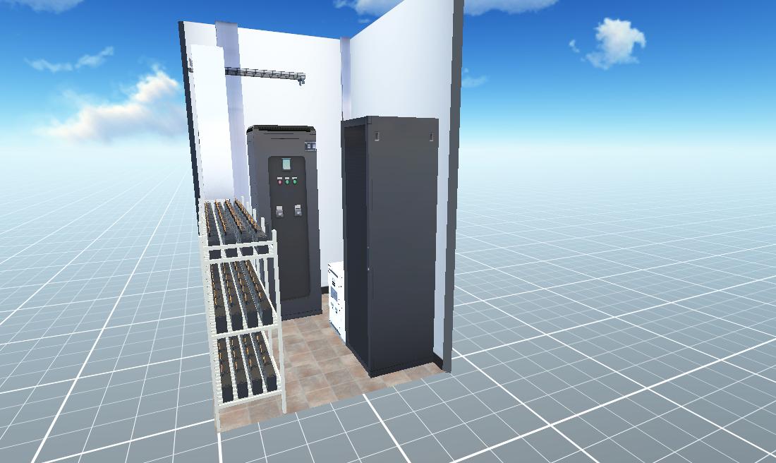 山阳农商行户垣支行配电室