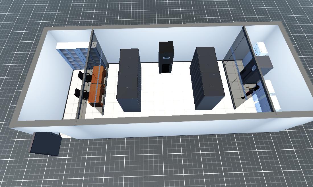 崇州法院-机房布置图