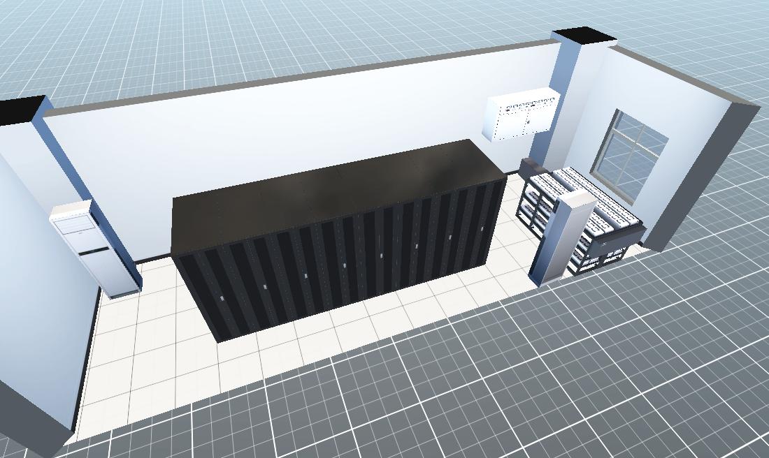 智能小镇机房11