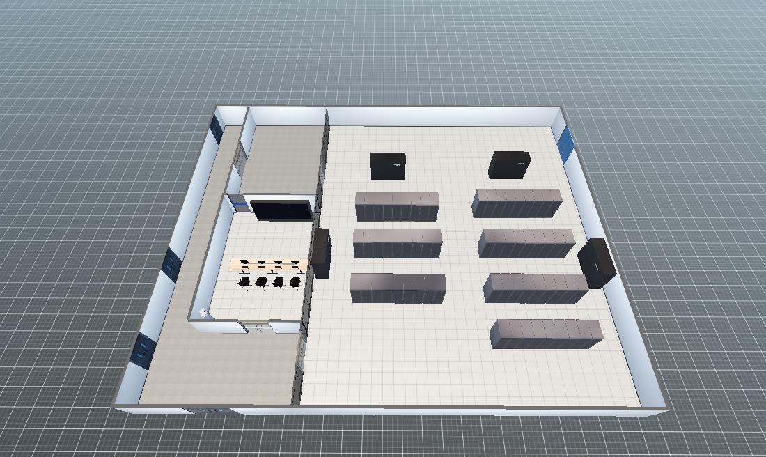 明德楼机房-控制室