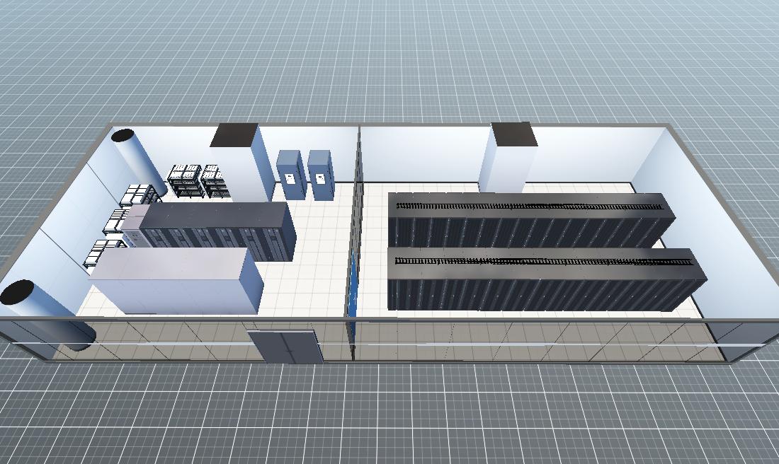 陆家嘴机房现场