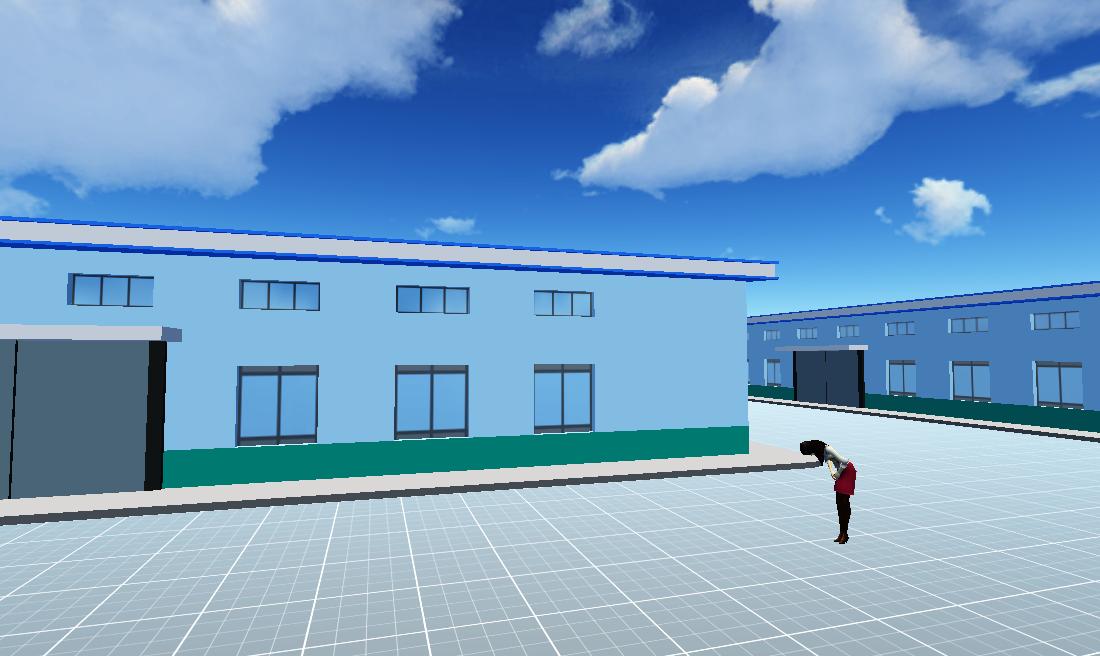 仓库园区示意图