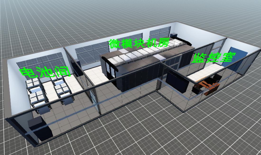 益阳市市场监督管理局机房模型20190310