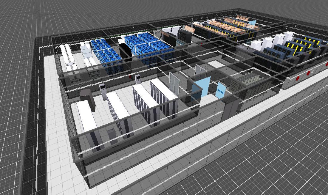 技术中心机房效果图