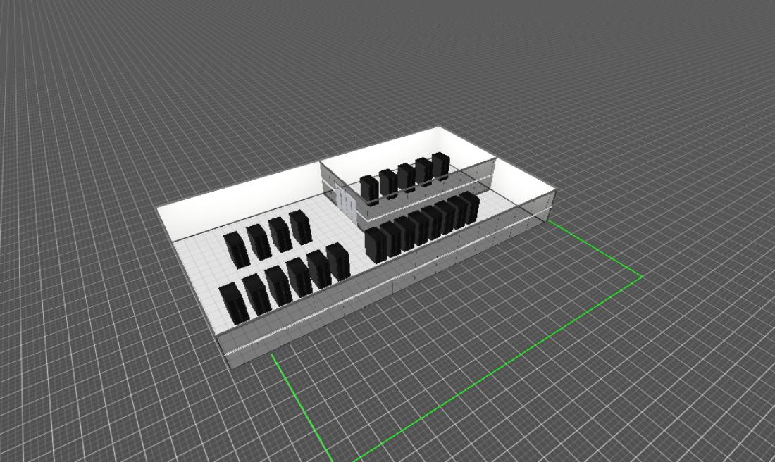 可开门机柜场景