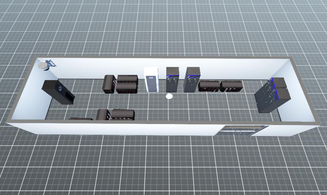 潜江中心机房电源室