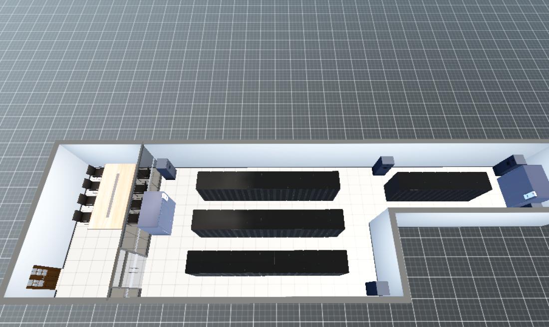青岛公安崂山分机房