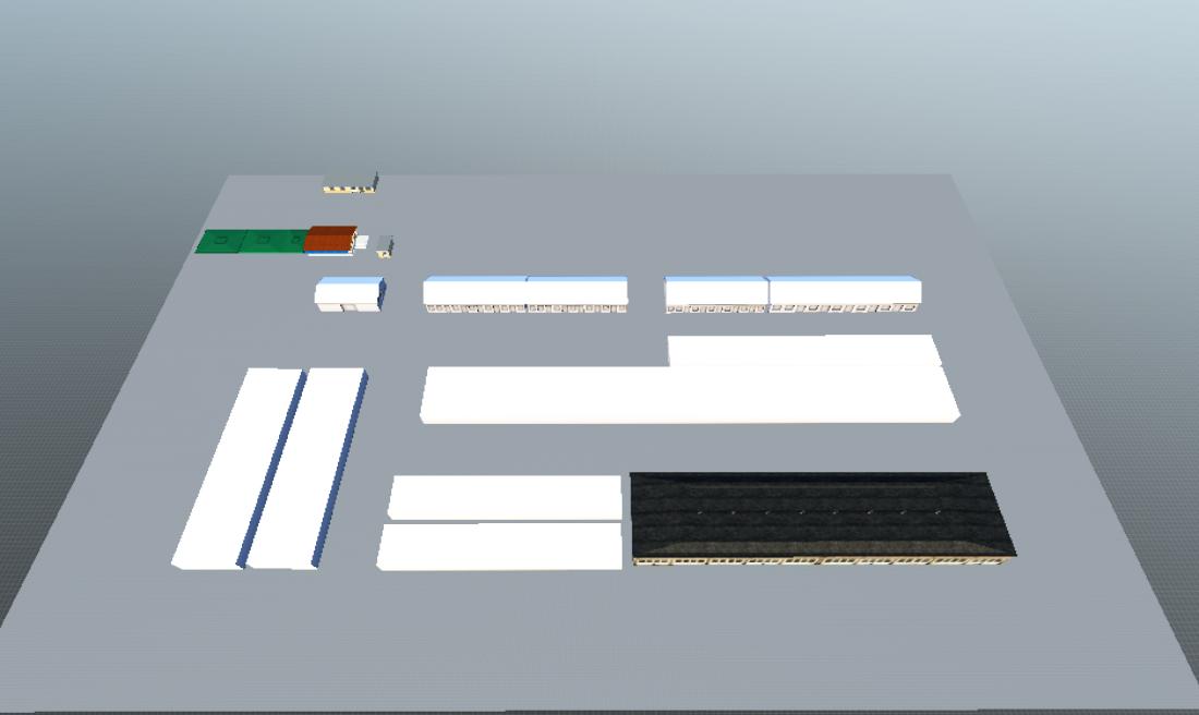 齐心庄园创业区示意