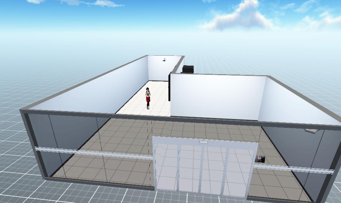 泓景花园单元楼大堂