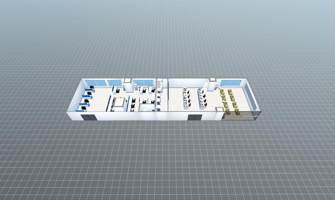 穗园小区三楼监控室