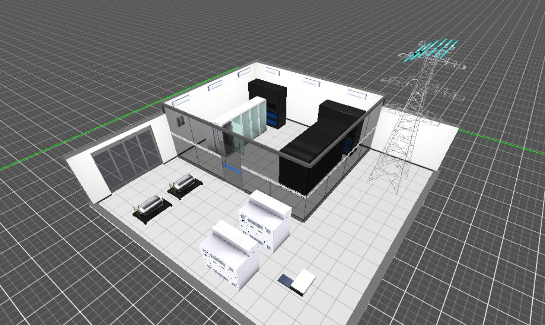 华为NetEco基站监控室