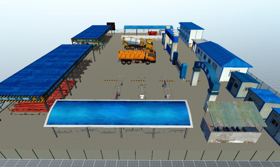 中铁集团工地厂房L