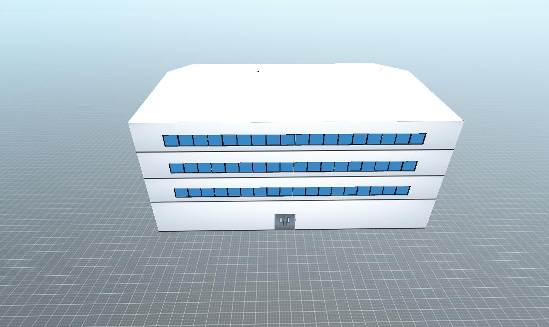 油田厂房室内搭建