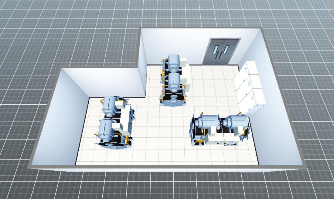 佛山易斯特+南网广州直流技术基本项目,空调机房
