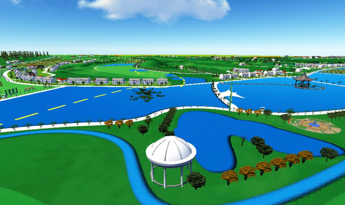 XX村美丽乡村，乡村振兴规划图