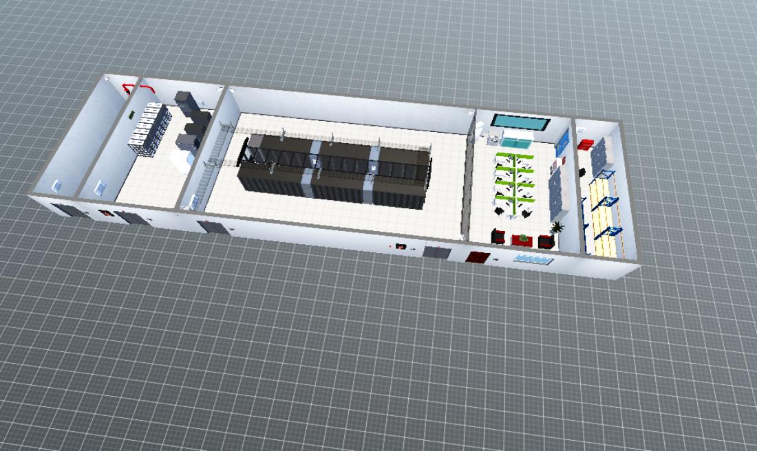 明珞机房---微模块