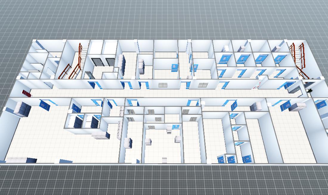 深圳市骏轩建设工程有限公司-松䍾卫生监督所7楼