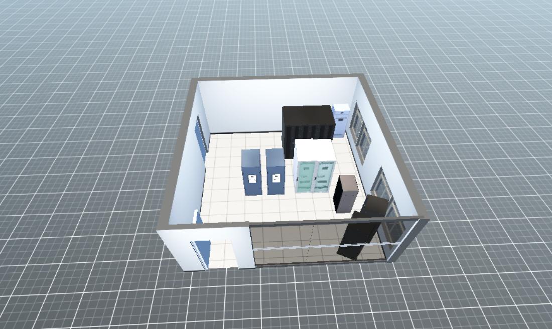 安康水电厂后端机房