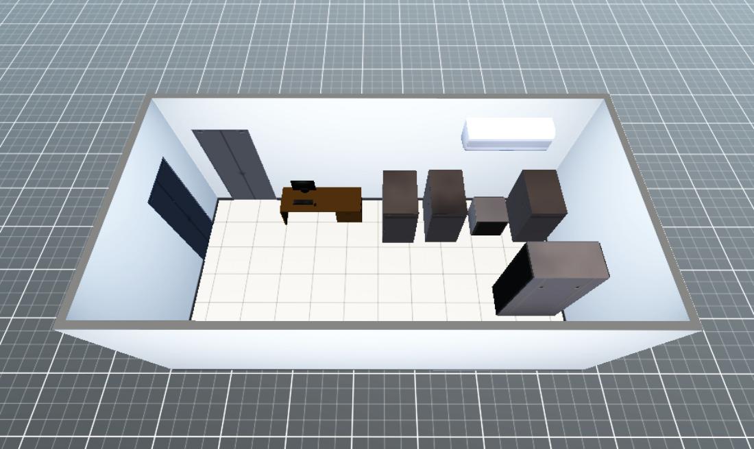 新乡凝智河南获嘉县公安局六楼机房