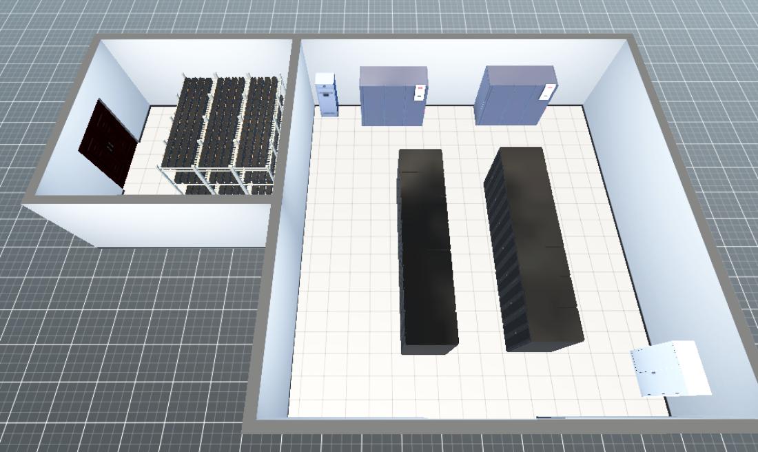 九曲河学校机房