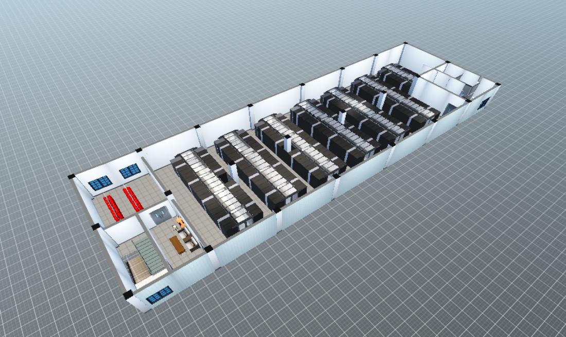 石河子电信三楼IDC机房20190424