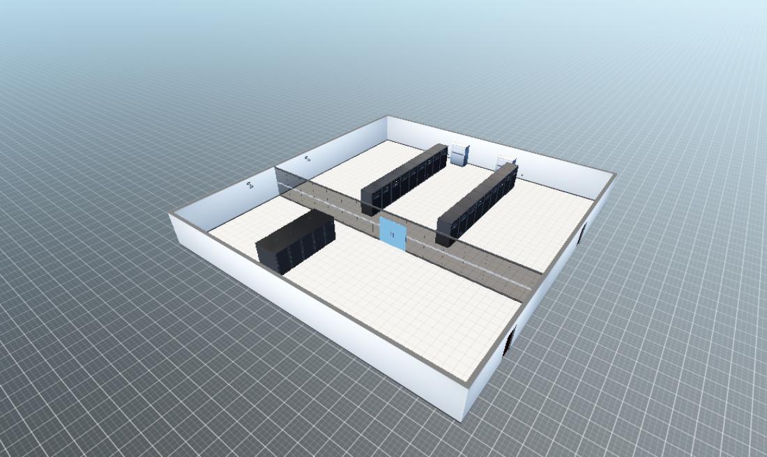 机房205（三维模型）