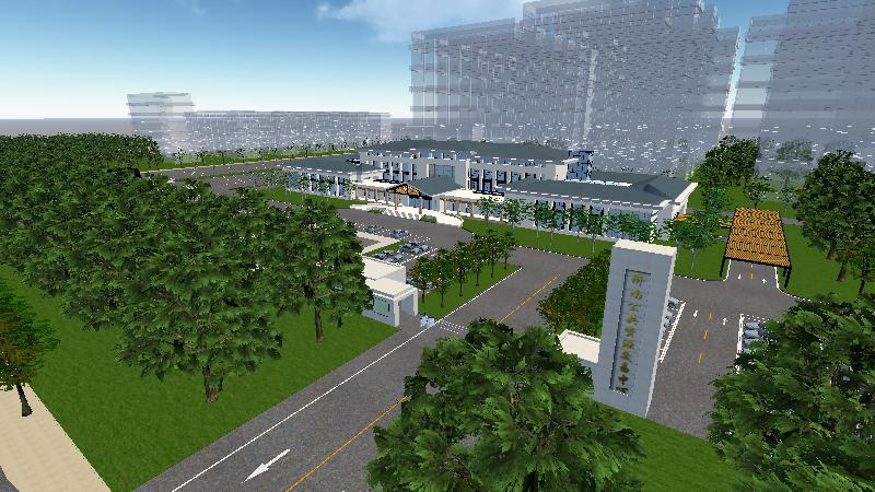 济南公共资源交易中心外立面