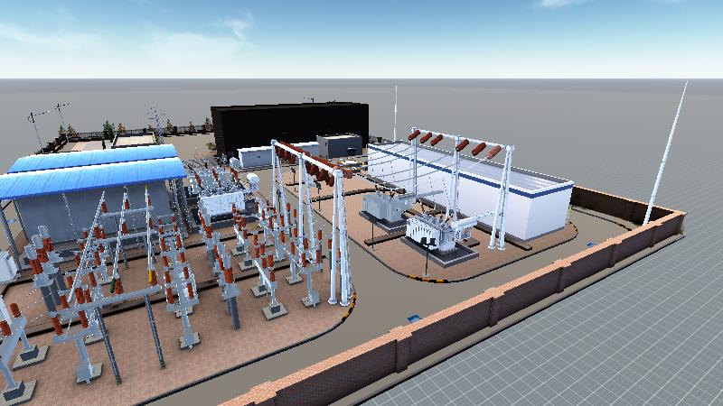 智慧风电升压站