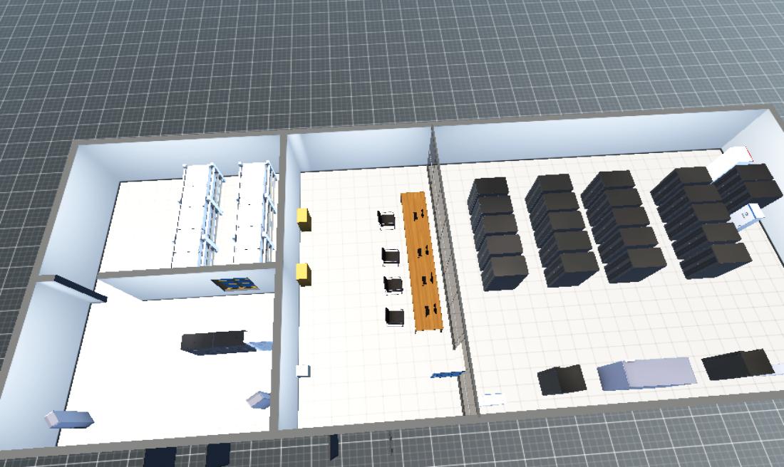 东方电气项目-主机房