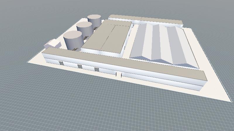 番禺石碁粮仓3D图