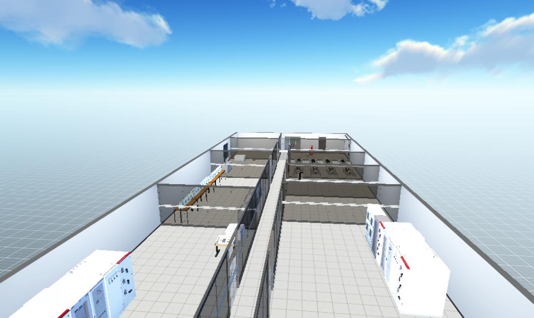 黄台电厂设备布局图