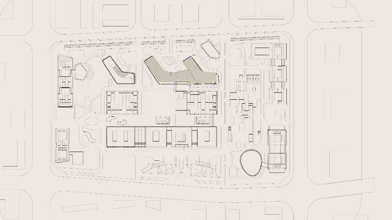 滨海医院病房楼-基础楼层