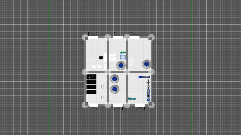 新院污水站室内模型