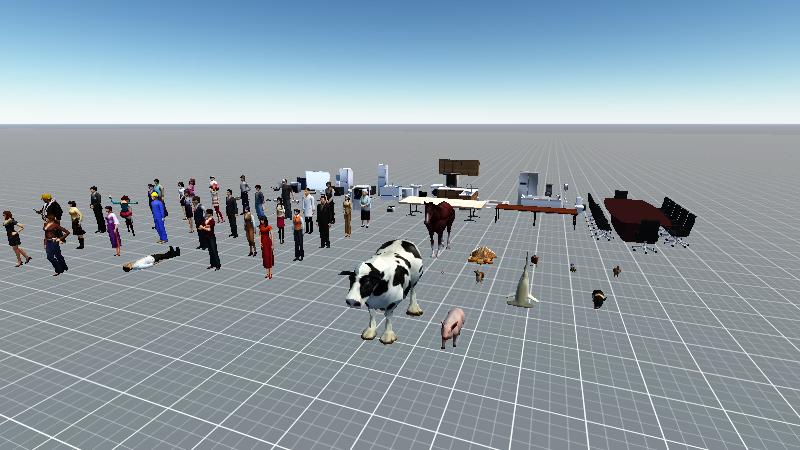 家电、厨卫、办公、人物、动物