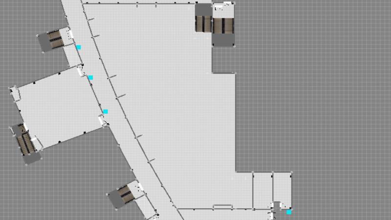 南通4号楼-公共教学楼消防栓点位