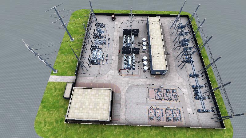 园区变电站场景