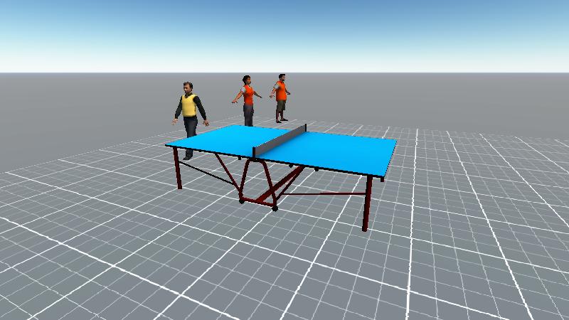 乒乓球台
