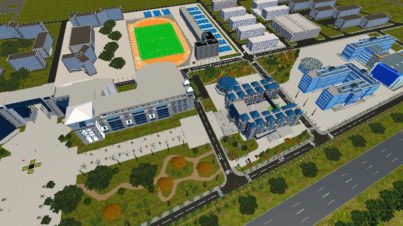 烟台大学（局部）