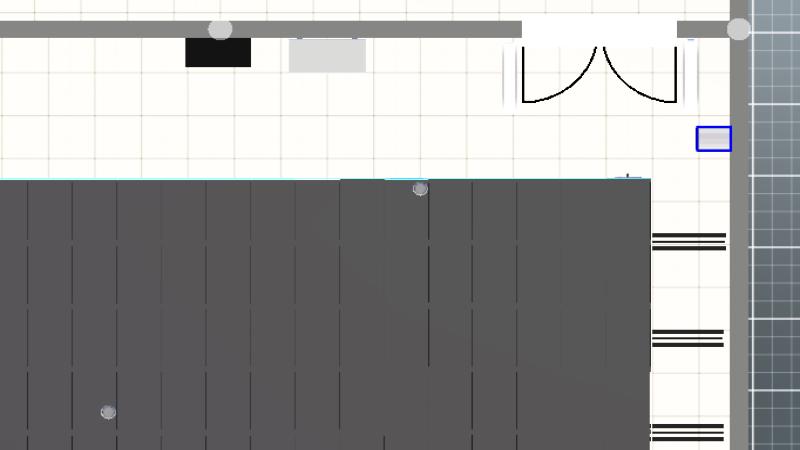 二楼档案室手动密集架设计图