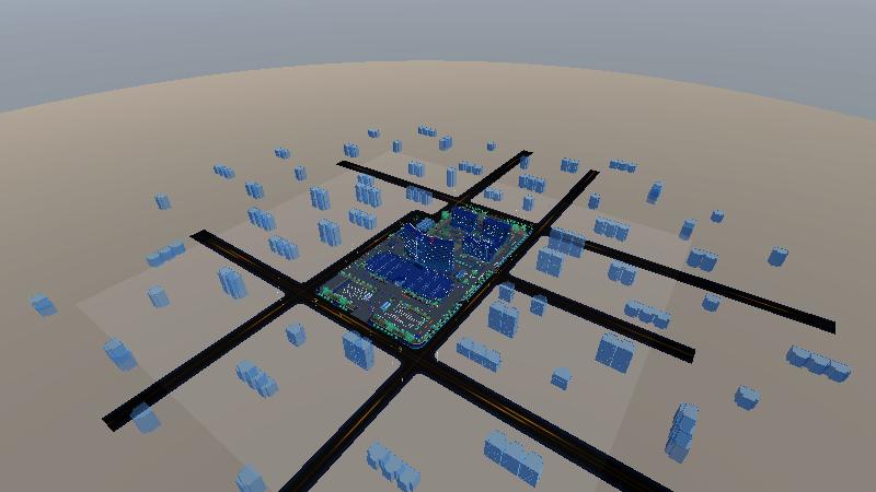 渭南中心医院XXV最新园区场景0519