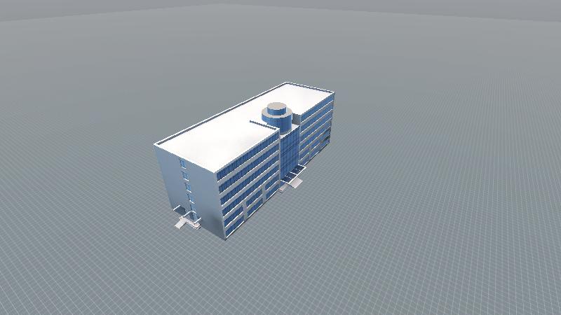 导诊科教楼外立面