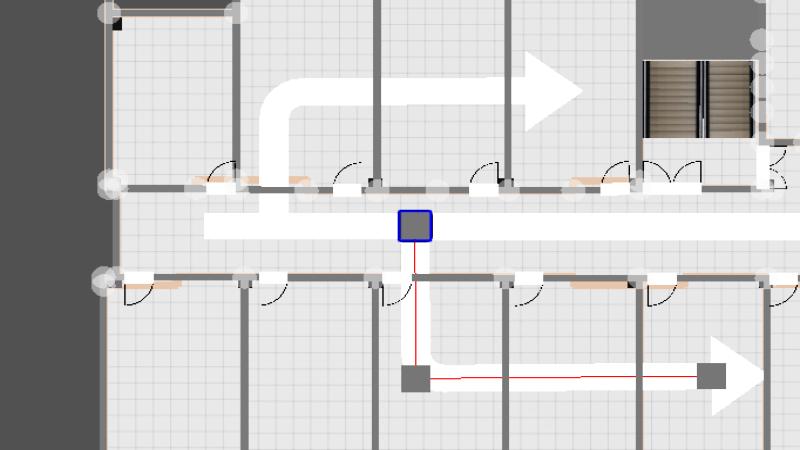 11楼电器楼供电管线