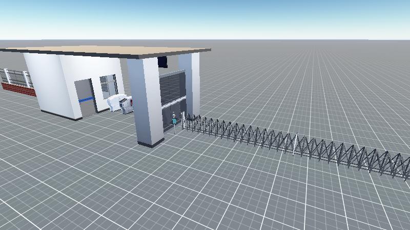 2号路大门（方案三）