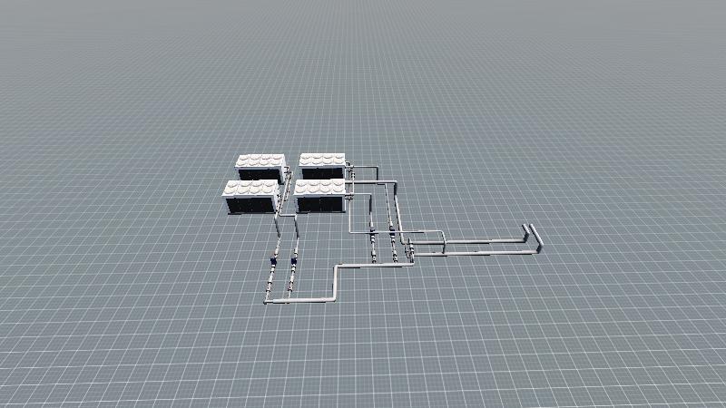 业务综合楼6F空调冷源系统