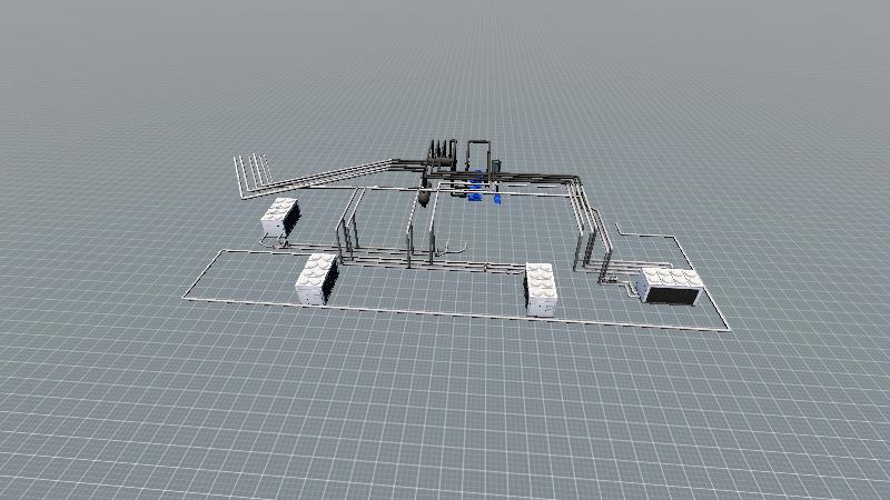 业务综合楼ABC区空调冷源系统