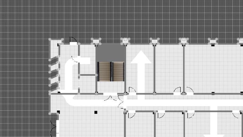 南通大学十六号楼供电管线