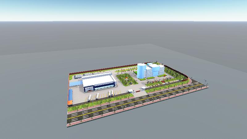 山东济宁烟草园区有空建筑