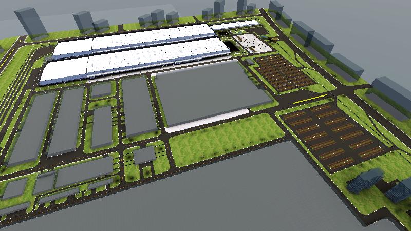 中远海运室外点位摆放