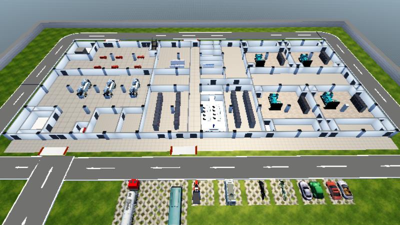 暹粒机场能源中心1F